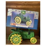 John Deere cookie jar, 17L x 8h