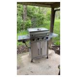 Char Broil gas grill with side burner