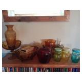 Glass Bowls, Owl Jars with Lids, More