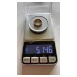 Wedding Band marked 14K FA