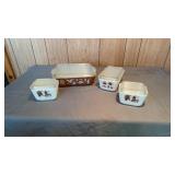 Pyrex Refrigerator Containers / Lids.