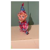 Red Floral Knee Hugger Elf . 5 In Long