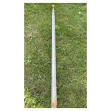 Telescopic flagpole, approx 21ï¿½9' extended