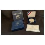 Jamestown 400th Anniversary Silver Proof Dollar