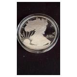 Walking Liberty 3 Troy Ounce Fine Silver round