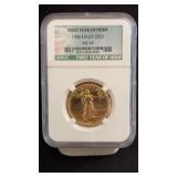1986 MS69 $25 Gold Eagle NGC Graded  1/2 ozt