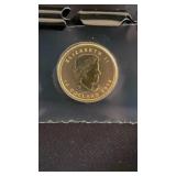 2014 Canada 1/4 oz Gold Arctic Fox coin