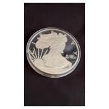 Walking Liberty 12 Troy Ounce Fine Silver round