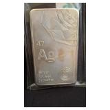 10 Troy ounce .999 pure fine silver ingot bar