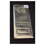 100 Troy ounce 999.9 pure silver ingot