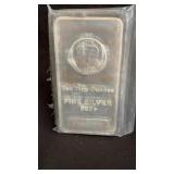 10 Troy ounce 999+ pure fine silver ingot bar