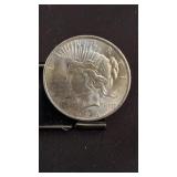 1923 Peace Silver Dollar