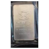 10 Troy ounce .999 pure fine silver ingot bar