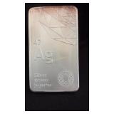10 Troy ounce .999 pure fine silver ingot bar