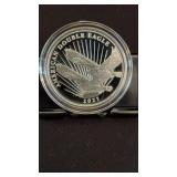 2021 Double Eagle $2 Silver 1/2oz Proof Coin