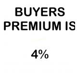 Buyer's Premium 4%