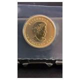 2014 Canada 1/4 oz Gold Arctic Fox coin