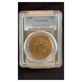 1865 Liberty Head $20 Gold Double Eagle