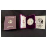 1993 P Silver Eagle Proof 1 ozt Silver Dollar