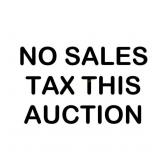 No sales tax on this auction