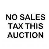No sales tax on this auction