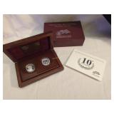 2007 American Eagle Platinum  Proof Coin Set