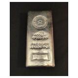 100 Troy ounce 999.9 pure silver ingot