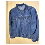 Vintage Denim Coat Size Large
