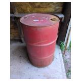 55 gal drum with 3/4 contents