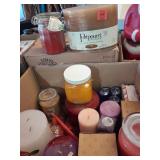 Large Lot Decorative and Scented Candles