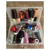 Many Large Spools of Thread