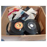 Large Lot 45 Records, Mostly Country