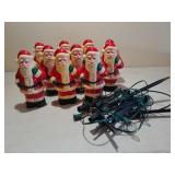 Santa Claus Yard Stake Christmas Lights