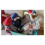 3 Large Decorative Doll Children
