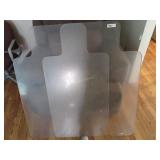 2 Desk chair mats
