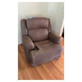 Oversized Leather Tilt Assist Recliner