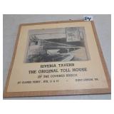 1984 Advertising Calendar Riviera Tavern