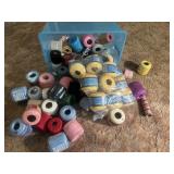 60+ Balls of Crochet Thread