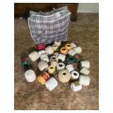 30+ Rolls of 100% Mercerized Crochet Thread