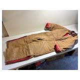 Zero-Zone Walls Quilt Lined Canvas Overalls