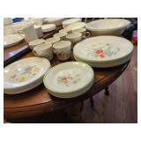 59 pc Corelle Spring Bouquet dish set