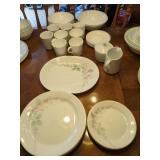 55 pc Corelle Veranda pattern dish set