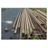 4' Irrigation pipe with sprinklers