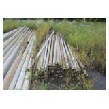 2' irrigation pipe with sprinklers