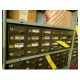 24 DRAWER UNIT, END MILLS, TAPS, ETC