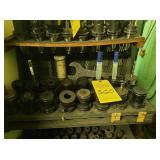 CAT 40 TOOLING, APPROX 16 PIECES, COLLET HOLDERS