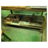 TABLE & ASSORTED FIXTURES