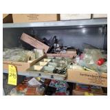 TWO SHELVES MISC CONTENTS