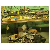 TWO FOLDING TABLES, 30"x 8