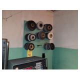 GRINDING WHEEL ON WALL